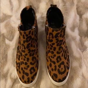 Time and Tru cheetah wedge sneakers